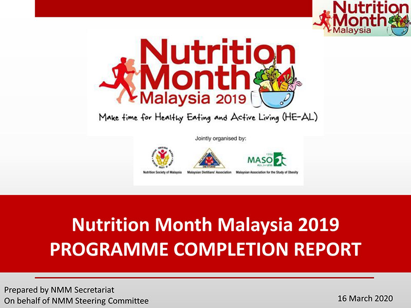 Nutrition Month Malaysia 2019 Event Report