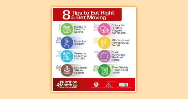 8 Tips to Eat Right & Get Moving