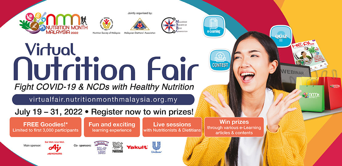 Nutrition Month Malaysia 2022 - Virtual Nutrition Fair